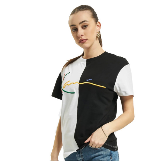 Karl Kani Γυναικεία κοντομάνικη μπλούζα Signature Block Tee